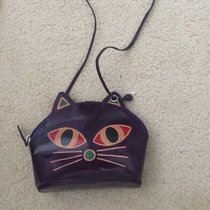 Cat crossbody purse